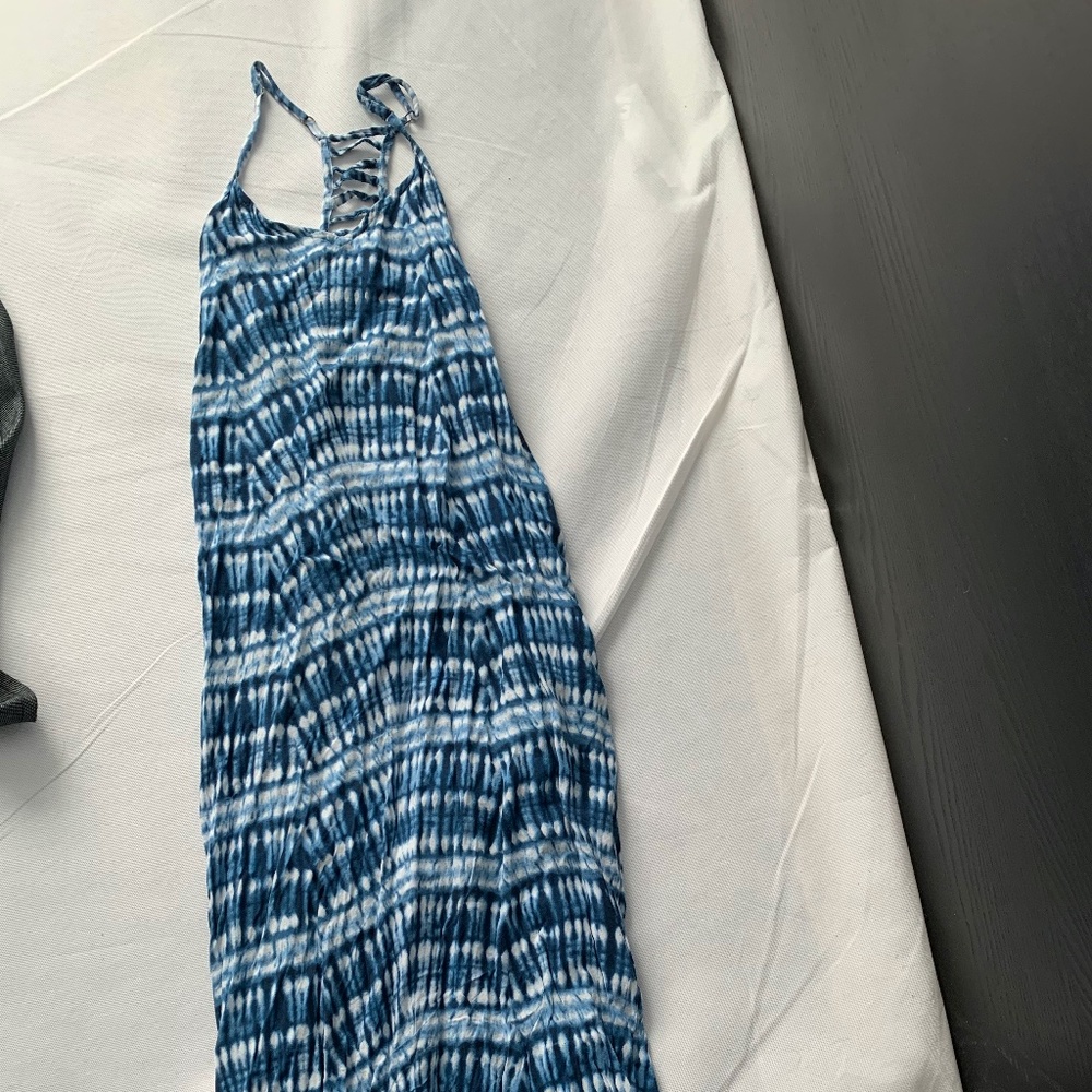 tie dye maxi dress